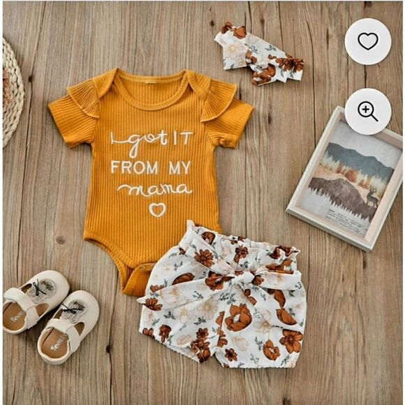NWT PITPAT INFANT OUTFIT - Picture 1 of 2
